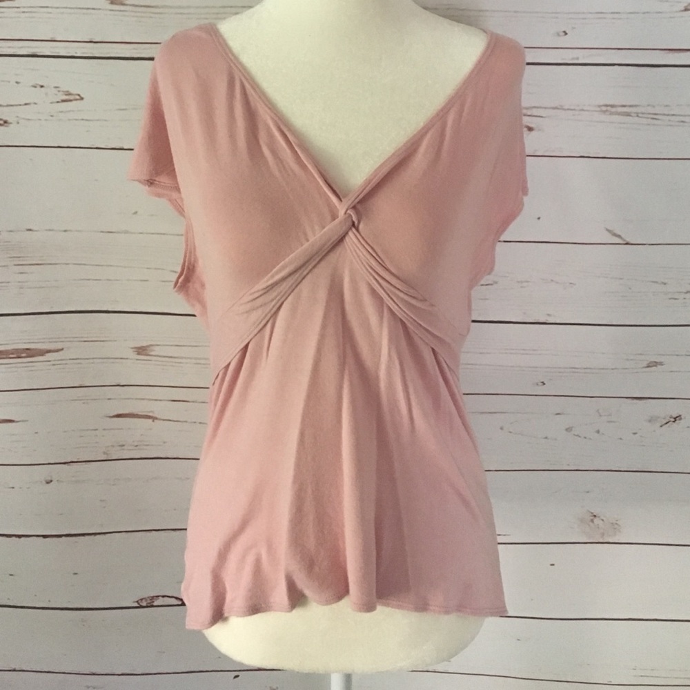 Max Studio Pink Top Size Medium - Picture 4 of 6